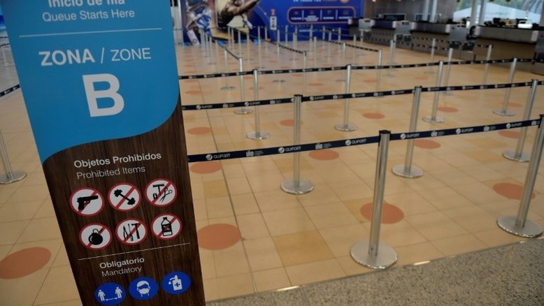 Equador exige teste PCR negativo de viajantes internacionais