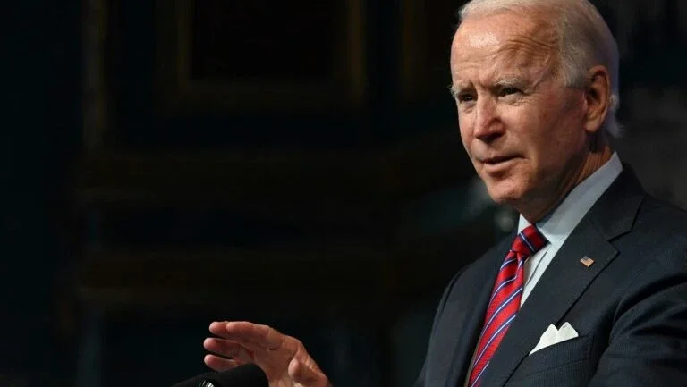 Biden quer posse 