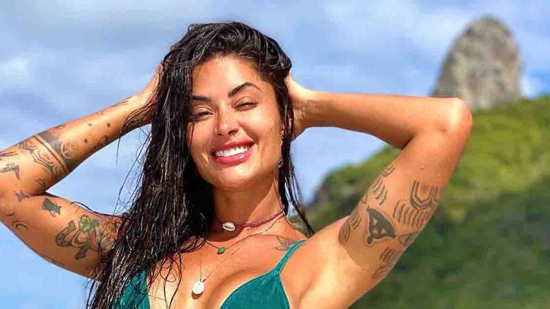 Aline Riscado nega provocação à Carla Diaz e affair com Arthur Picoli