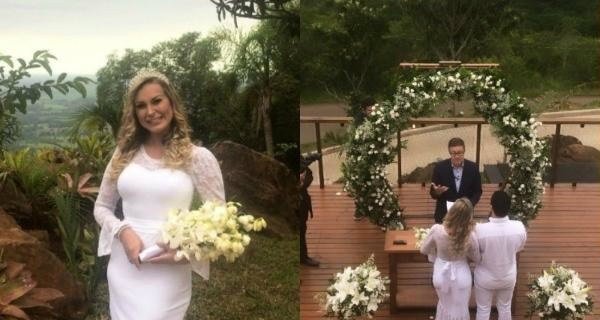 Andressa Urach se casa em cerimônia intimista: "Louca para lua de mel" 4 Andressa Urach se casa em cerimônia intimista: "Louca para lua de mel"
