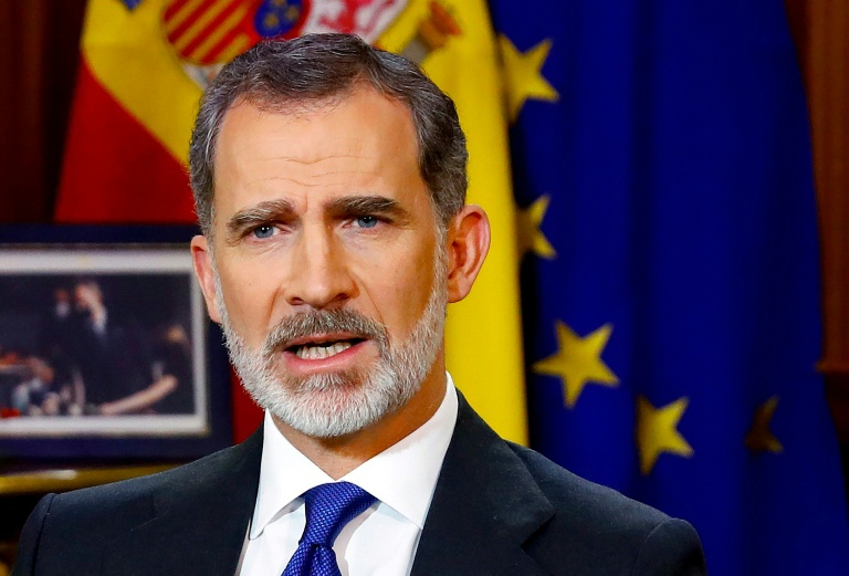 Rei da Espanha apela aos 'princípios morais' frente aos escândalos de seu pai