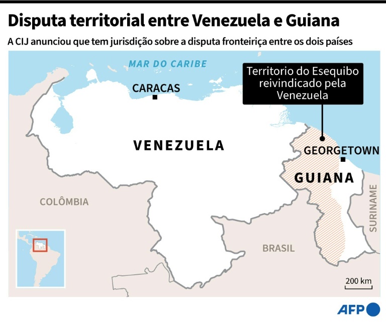 Há riscos para o Brasil na disputa entre Venezuela e Guiana