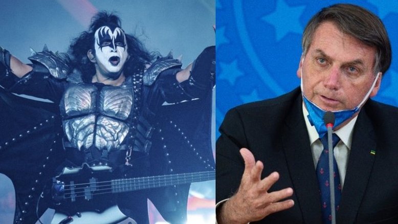 Vocalista do Kiss critica fala de Bolsonaro sobre "efeito jacaré" da vacina contra Covid-19