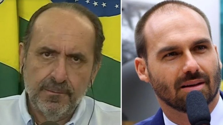 "Se não tem picadeiro, não tem palhaço", diz Kalil após ataque de Eduardo Bolsonaro