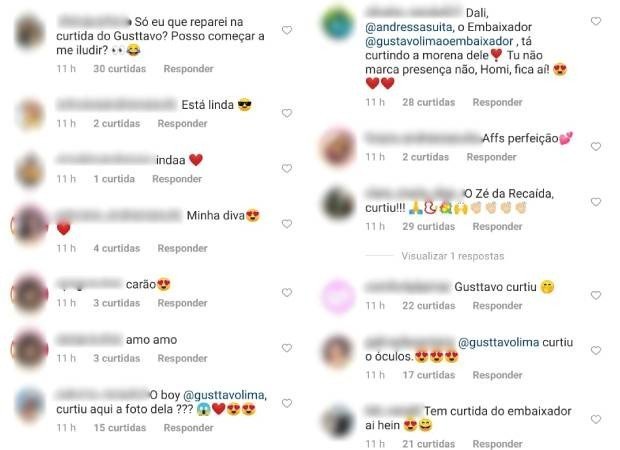 Gusttavo Lima agita internet ao aparecer de aliança e curtir foto de Andressa Suita 4 Gusttavo Lima agita internet ao aparecer de aliança e curtir foto de Andressa Suita