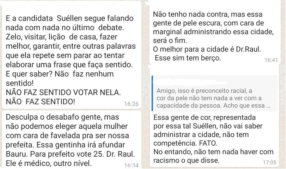 Polícia identifica autor de ofensas racistas à prefeita eleita em Bauru
