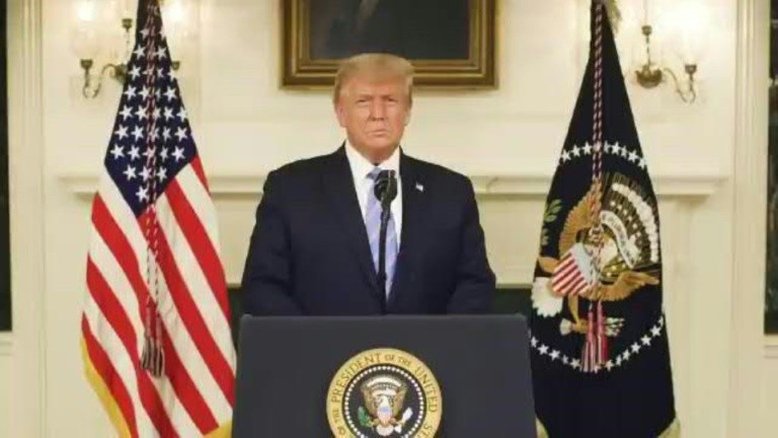 TWITTER / @realDonaldTrump/AFP