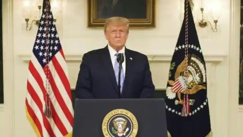 TWITTER / @realDonaldTrump/AFP
