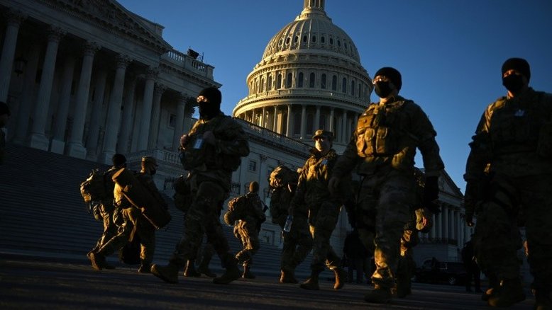 Diante de 'ameaças', Guarda Nacional permanecerá em Washington até março