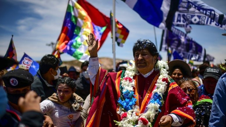 Ex-presidente da Bolívia Evo Morales testa positivo para Covid-19