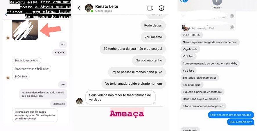 Ex-assistente de palco acusa ex-namorado de agressão e 'revenge porn'