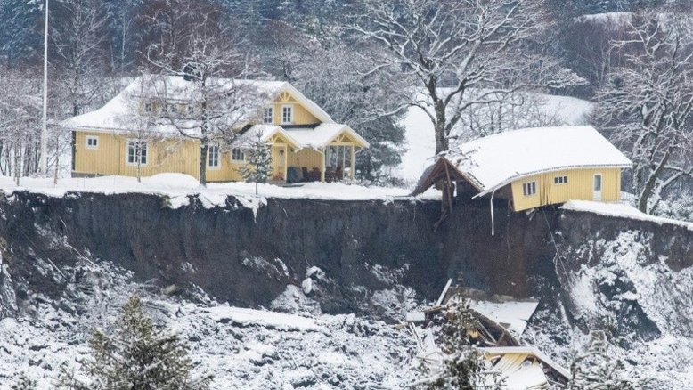 Deslizamento de terra na Noruega deixa três mortos e sete desaparecidos