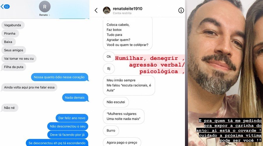 Ex-assistente de palco acusa ex-namorado de agressão e 'revenge porn'