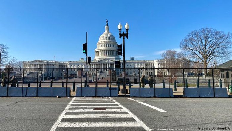 Washington vive medo e tensão antes da posse de Biden