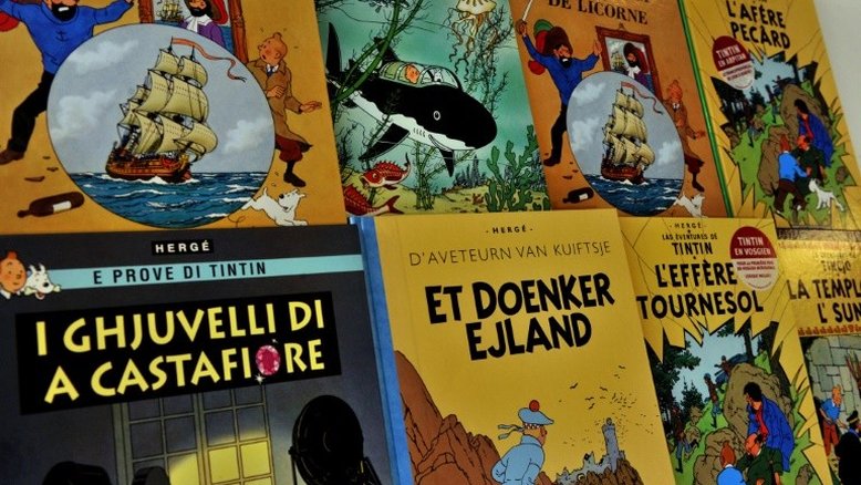 Leilado por € 3 mi, desenho de Tintin bate recorde mundial na categoria