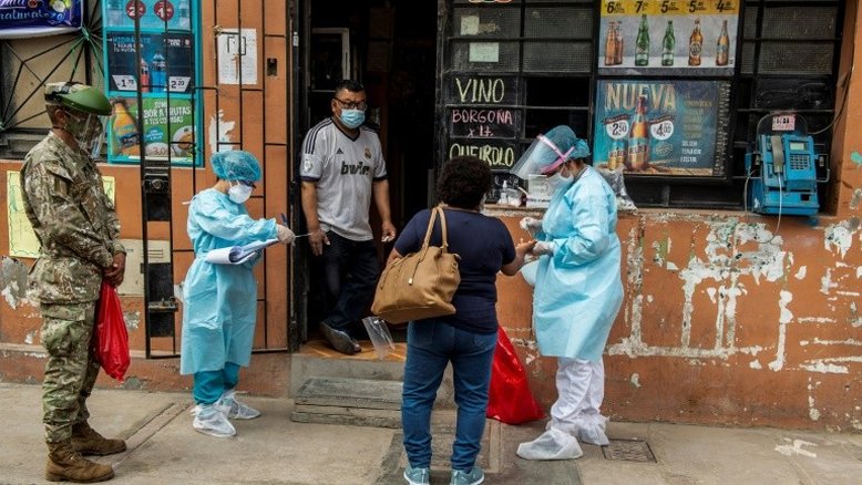 Peru reinicia rastreio casa a casa ante iminente segunda onda de covid-19