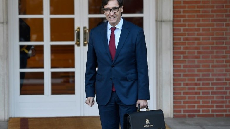Ministro da Saúde espanhol deixará o cargo em plena pandemia