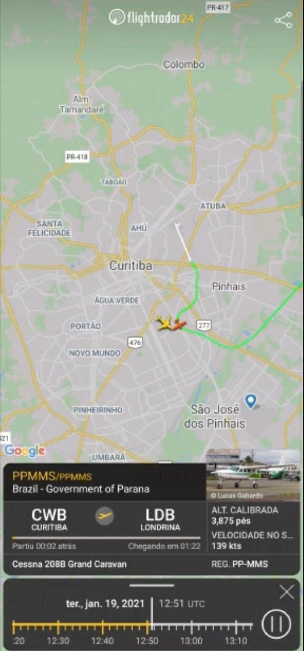Avião com vacinas contra a Covid-19 entra em rota de colisão com aeronave da Gol
