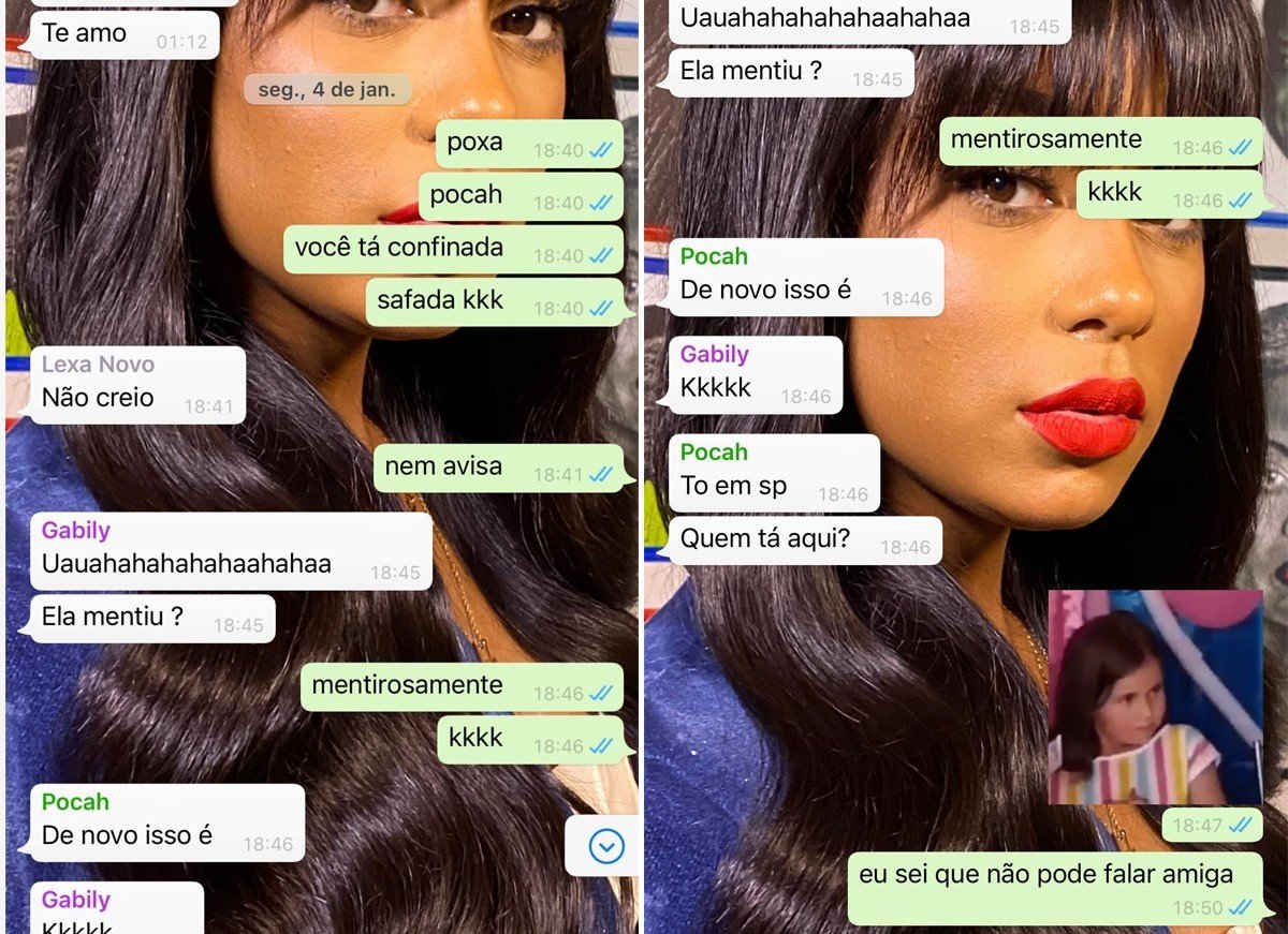 Pocah deixou vídeo para Anitta e Lexa antes do confinamento do ‘BBB21’ 10 Pocah deixou vídeo para Anitta e Lexa antes do confinamento do ‘BBB21’