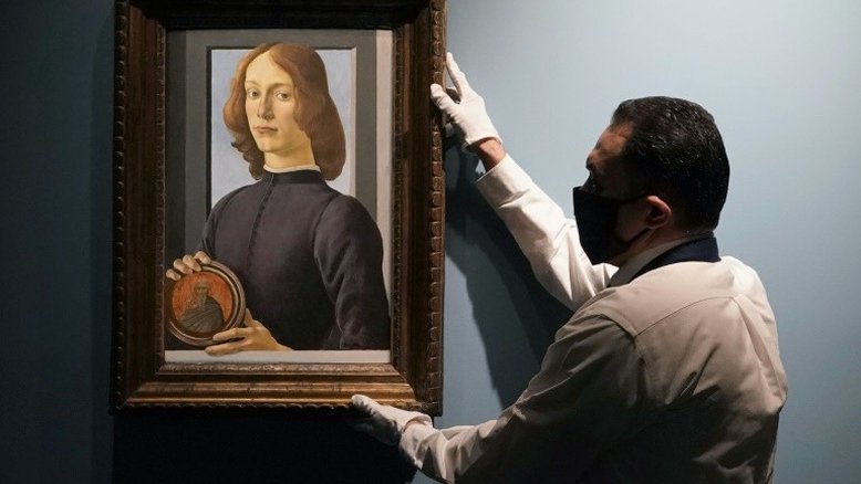Obra-prima de Botticelli em leilão em Nova York por US$ 80 milhões