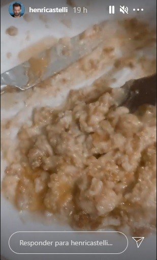"Comida pastosa e líquida": Após agressão, Henri Castelli mostra dieta e faz terapia para lidar com trauma 4 "Comida pastosa e líquida": Após agressão, Henri Castelli mostra dieta e faz terapia para lidar com trauma