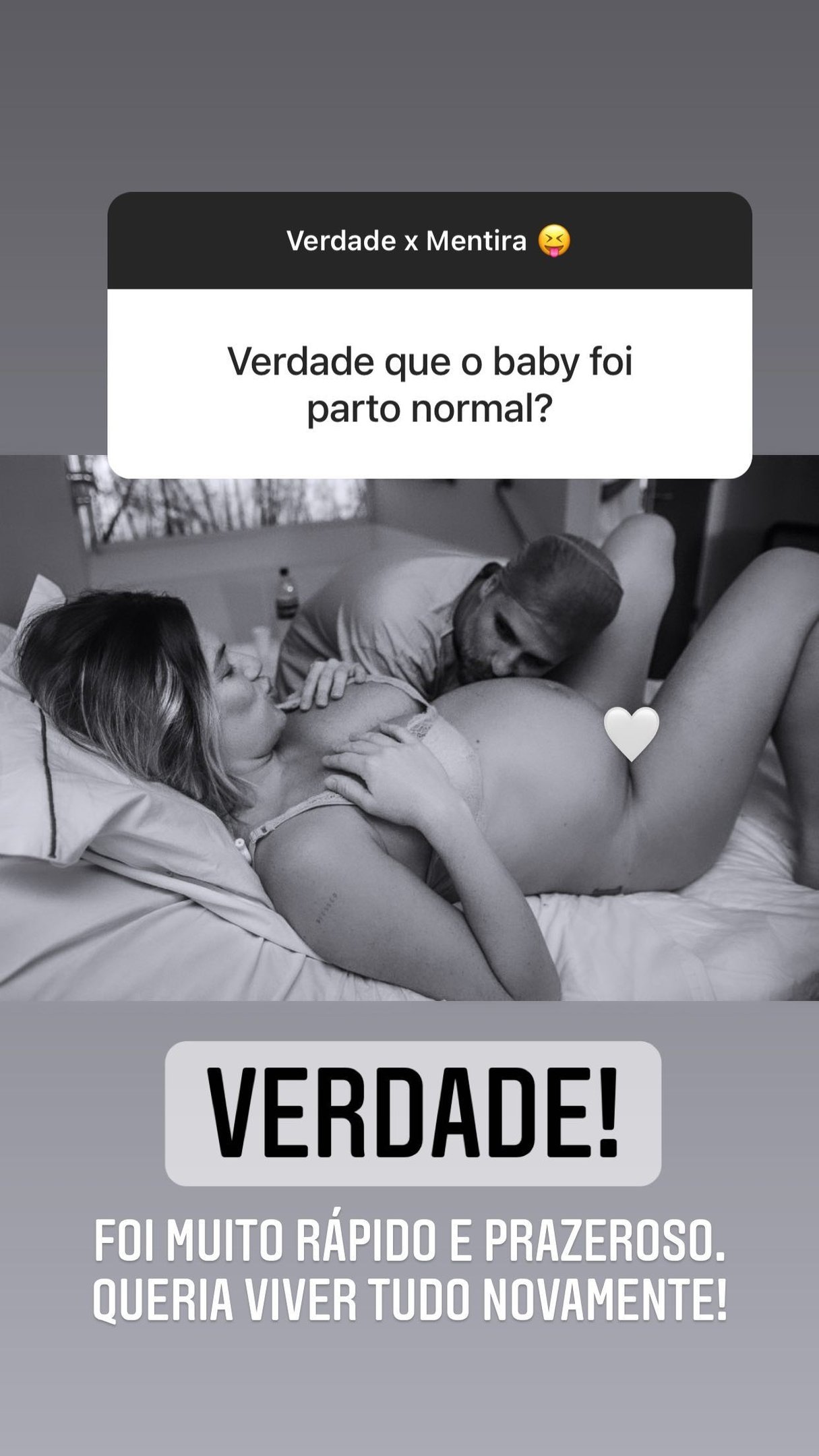 Giovanna Ewbank relembra parto de Zyan: ‘Rápido e prazeroso’ 10 Giovanna Ewbank relembra parto de Zyan: ‘Rápido e prazeroso’