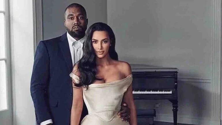 Kanye West chora com música sobre vida ao lado de Kim Kardashian