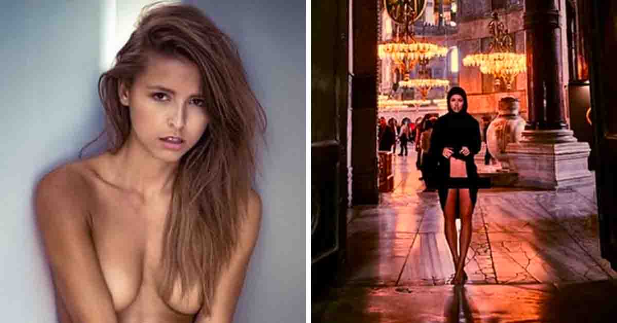 Modelo da ‘Playboy’ se desculpa após posar nua em mesquita