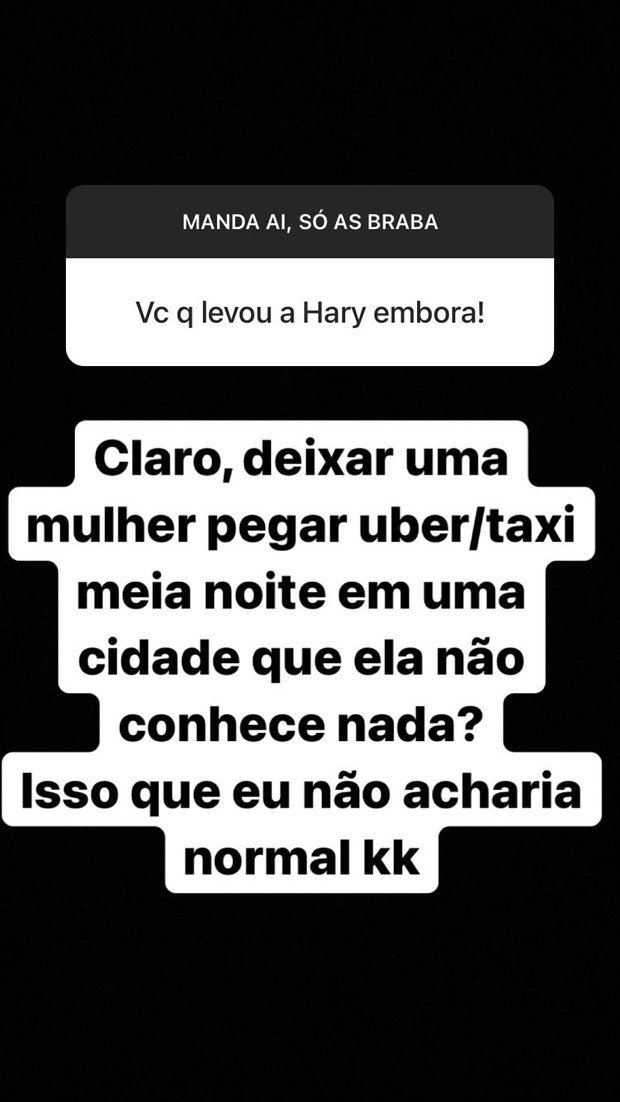Após rumores de affair, ex-BBB Hariany Almeida e Rezende se pronunciam 4 Após rumores de affair, ex-BBB Hariany Almeida e Rezende se pronunciam