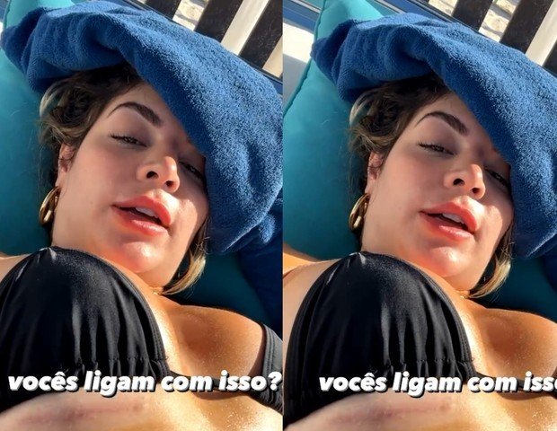 Gkay rebate comentários sobre cicatrizes nos seios: “Para de ser besta” 4 Gkay rebate comentários sobre cicatrizes nos seios: “Para de ser besta”
