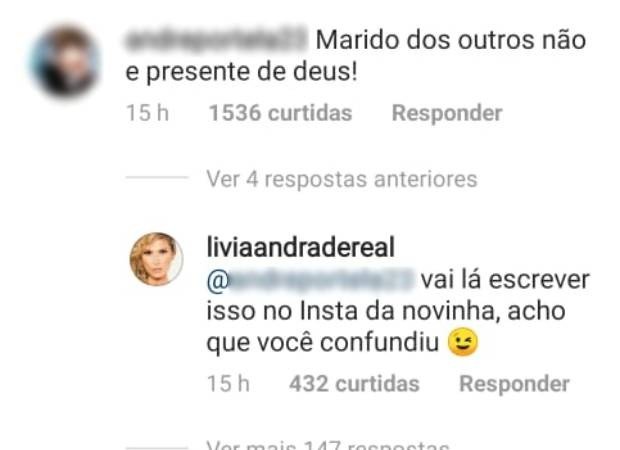 Lívia Andrade fala sobre processo contra Pétala Barreiros: ‘Quem não deve, não teme’