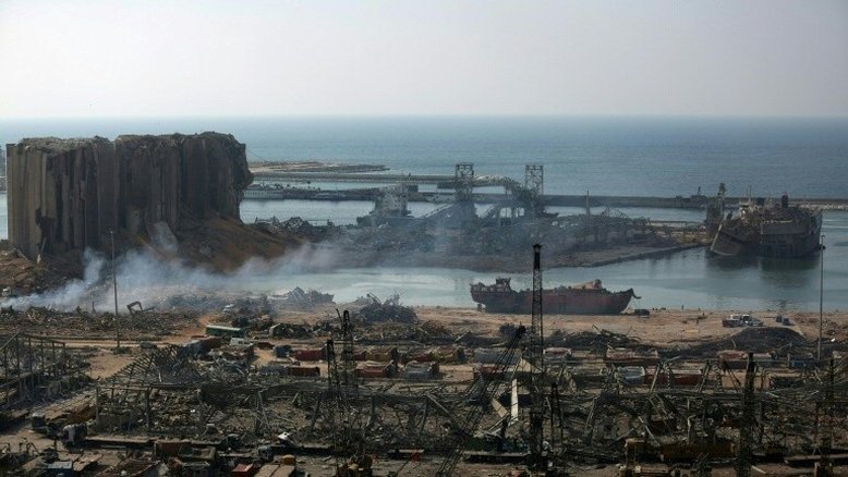 Porto de Beirute teve 'sorte' de escapar de outras explosões, diz empresa alemã