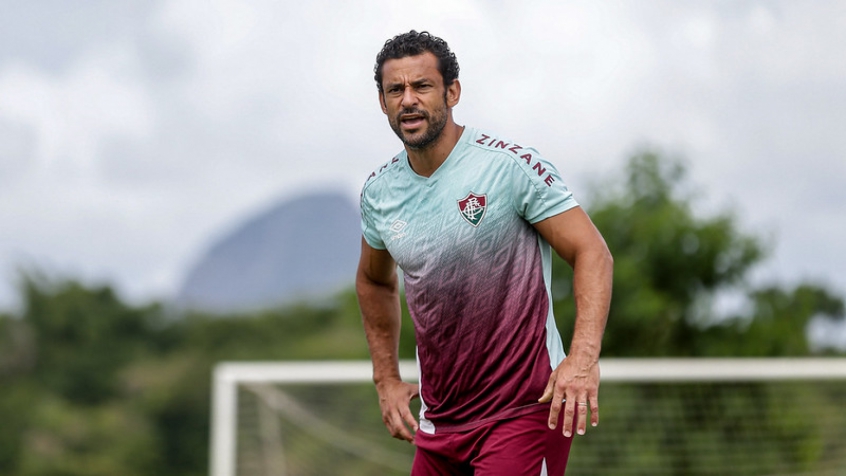 Fred treina e pode ser opção para o Fluminense contra o Santos no Brasileirão