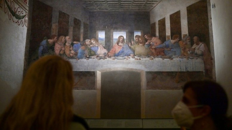 "A Última Ceia" de Leonardo da Vinci termina seu confinamento