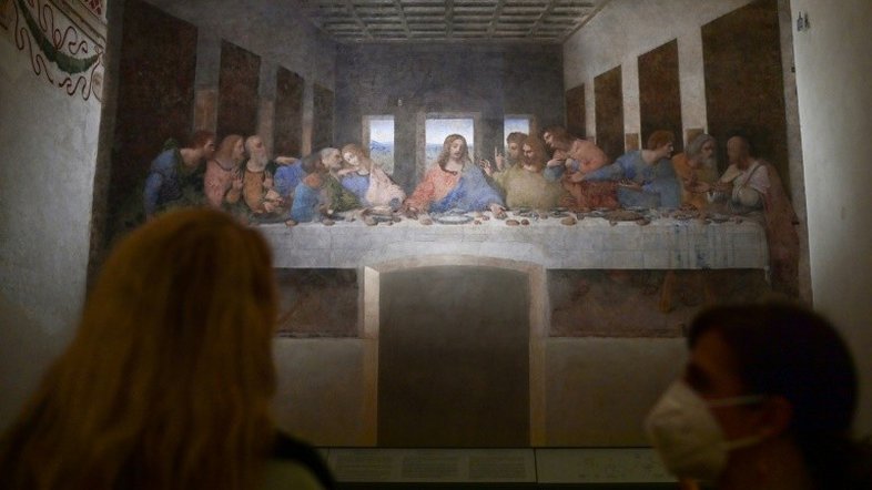 "A Última Ceia" de Leonardo da Vinci termina seu confinamento