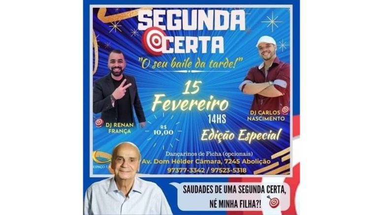 RJ: Convite de festa clandestina exibia foto e meme de Drauzio Varella