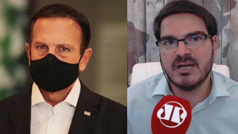 Vídeo: "Você é um vassalo de Jair Bolsonaro", diz Doria para Rodrigo Constantino