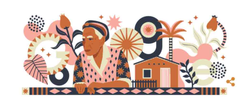 Google celebra o 96º aniversário de Dona Militana, a maior romanceira do Brasil