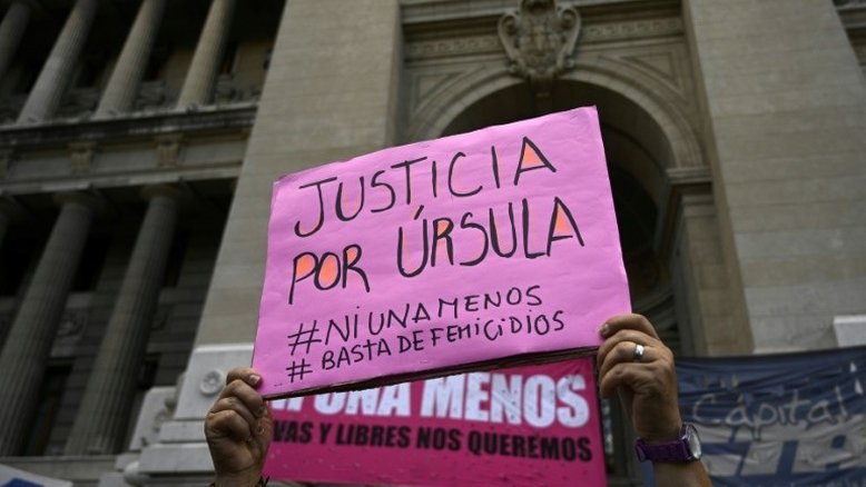 "Somos todas Úrsula", o grito da Argentina contra o feminicídio