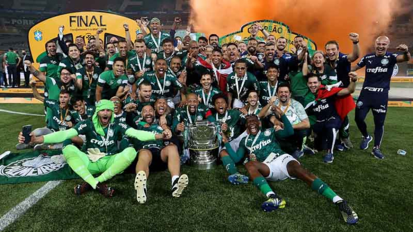 Tríplice coroa: Palmeiras volta a conquistar três títulos na temporada depois de mais de 25 anos