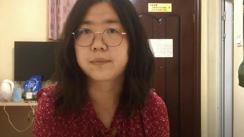 O combate em silêncio na prisão de Zhang Zhan, testemunha da covid-19 em Wuhan