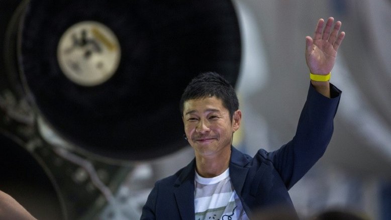Milionário japonês oferece 8 vagas para viagem ao redor da Lua