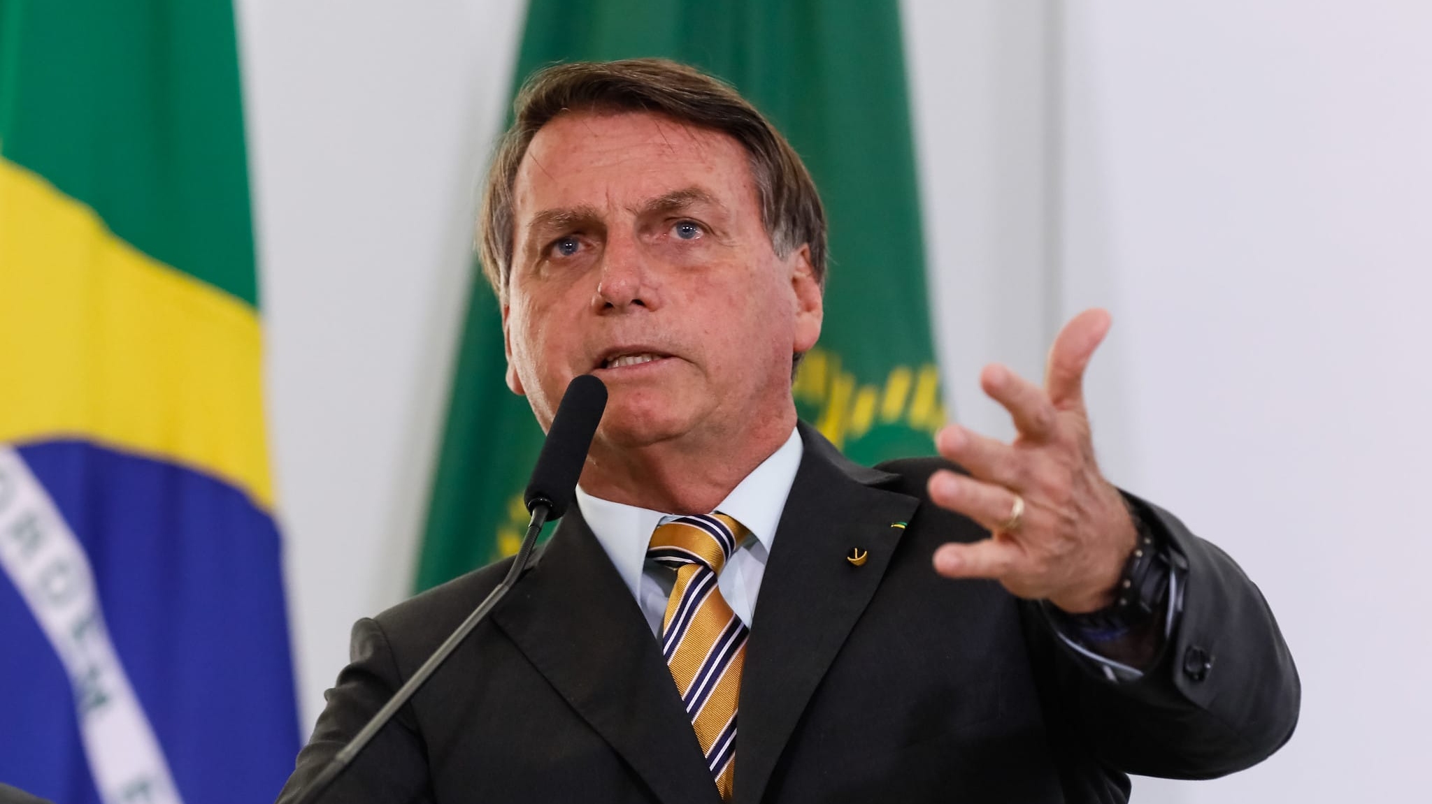 Presidente Jair Bolsonaro sai para 'agenda privada' em Brasília