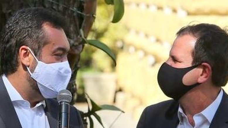 Cláudio Castro e Eduardo Paes