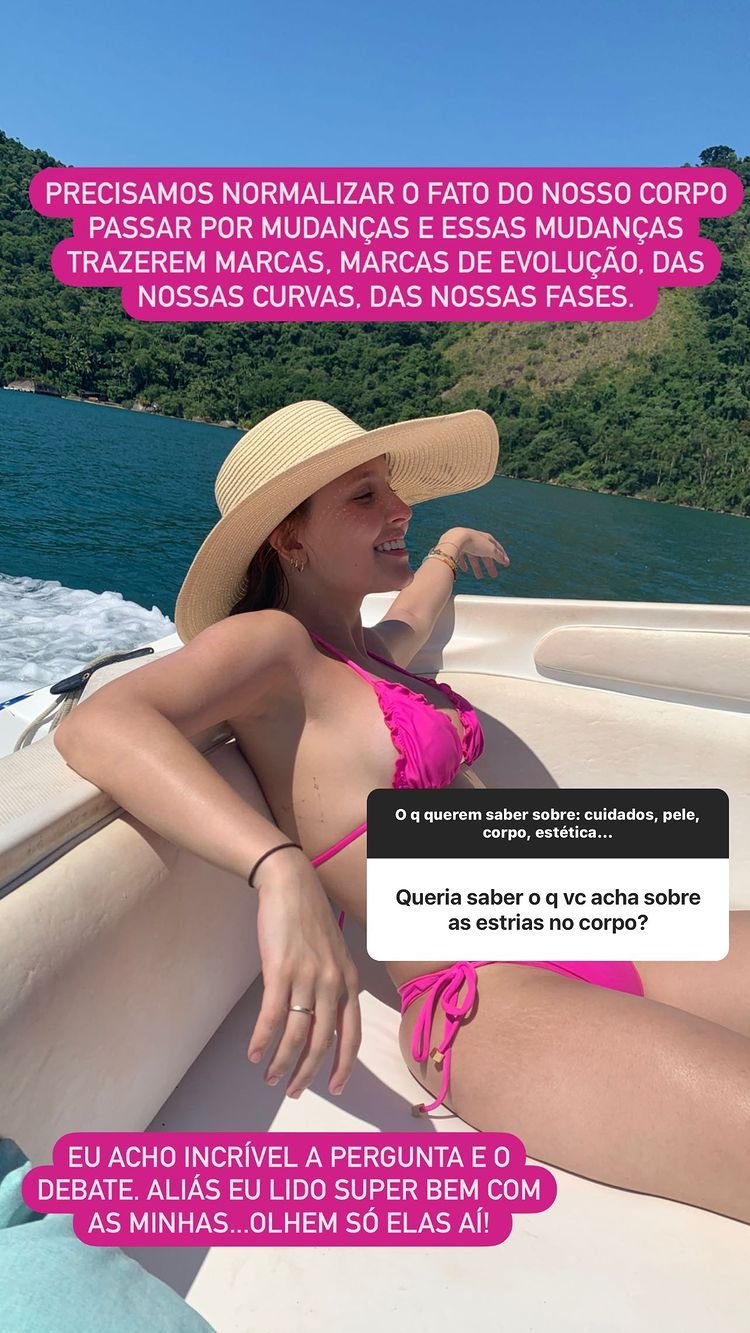 Larissa Manoela exibe estrias em foto: ‘Marcas de evolução’ 4 Larissa Manoela exibe estrias em foto: ‘Marcas de evolução’