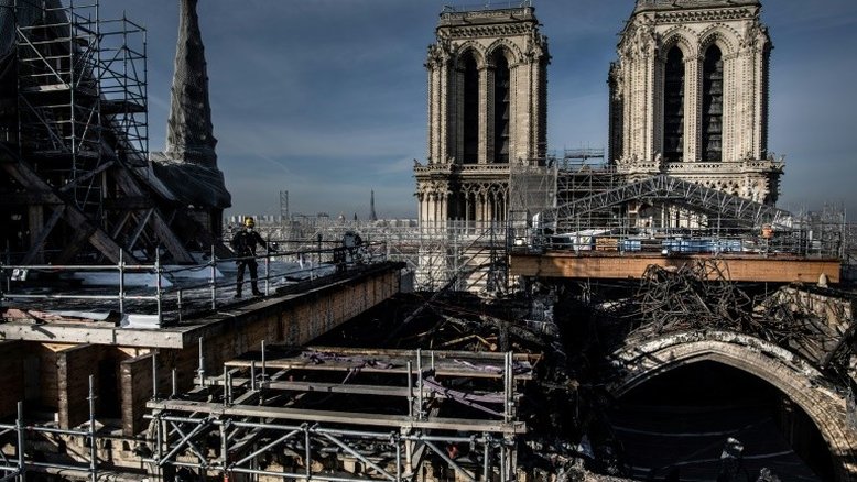 Dois anos após incêndio, Notre-Dame enfrenta longo caminho de reconstrução