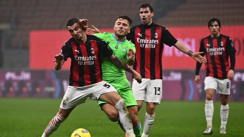 Lazio x Milan: onde assistir e prováveis escalações