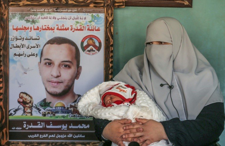 A prisão, uma barreira transponível para os palestinos se tornarem pais
