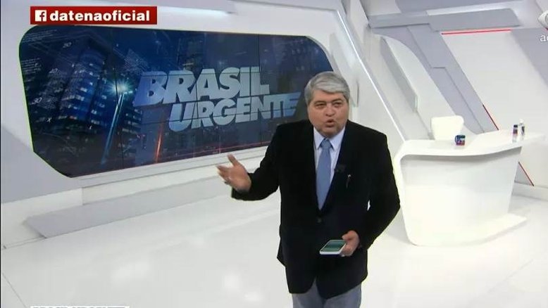 Para conter sangramento, Datena segue internado e passa por nova cirurgia
