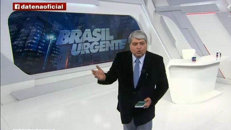 Para conter sangramento, Datena segue internado e passa por nova cirurgia